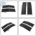 Aluminum Multi-Fold Loading Ramp for Motorcycle (1PC) 6'L x 9.8"W 600lbs
