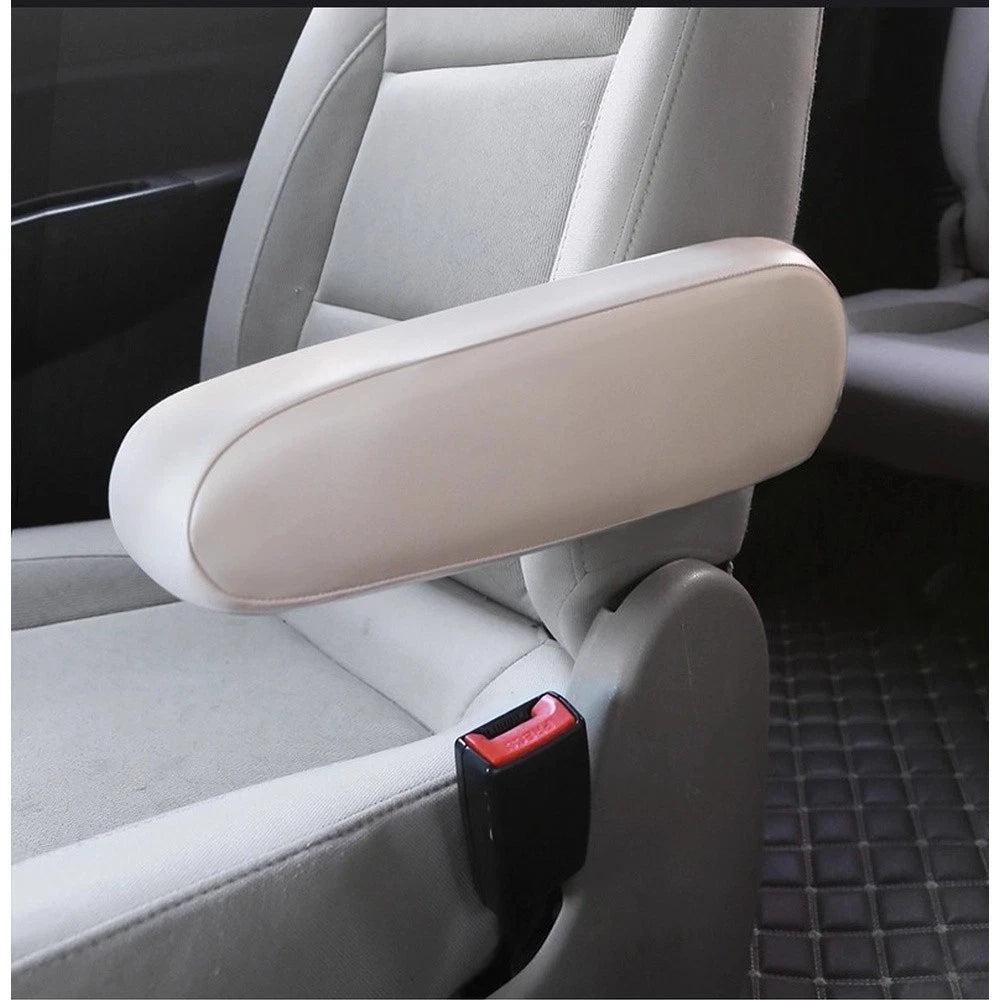 Car Seat Armrest Cover for - Elastic PU Leather