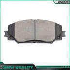 Front Brake Calipers Disc Rotors Ceramic Pad for Toyota Corolla (2009–2019)