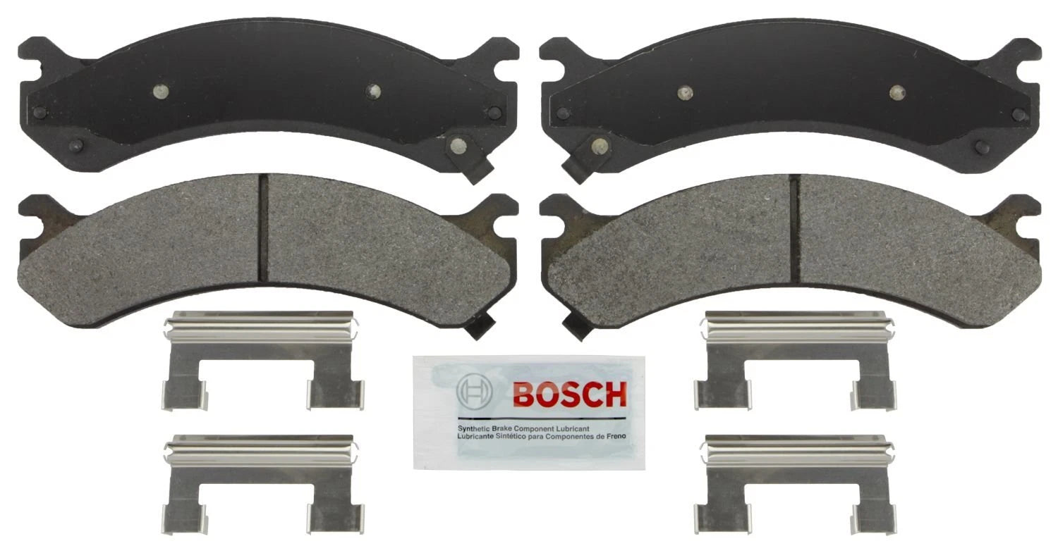 Bosch Front Severe Duty Semi-Met Brake Pads w/ Hardware for