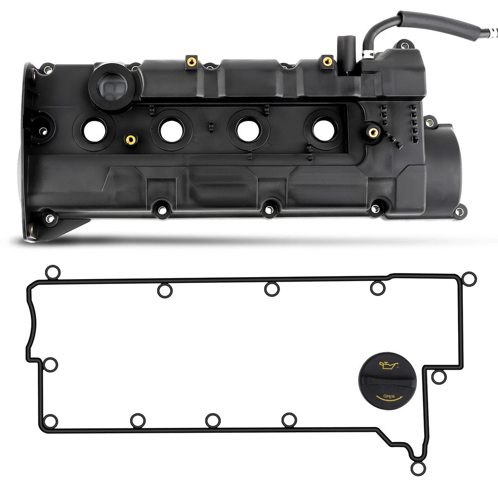 Engine Valve Cover Set w/ Gasket for Hyundai Elantra Kia Spectra 2.0L (2004–2010)