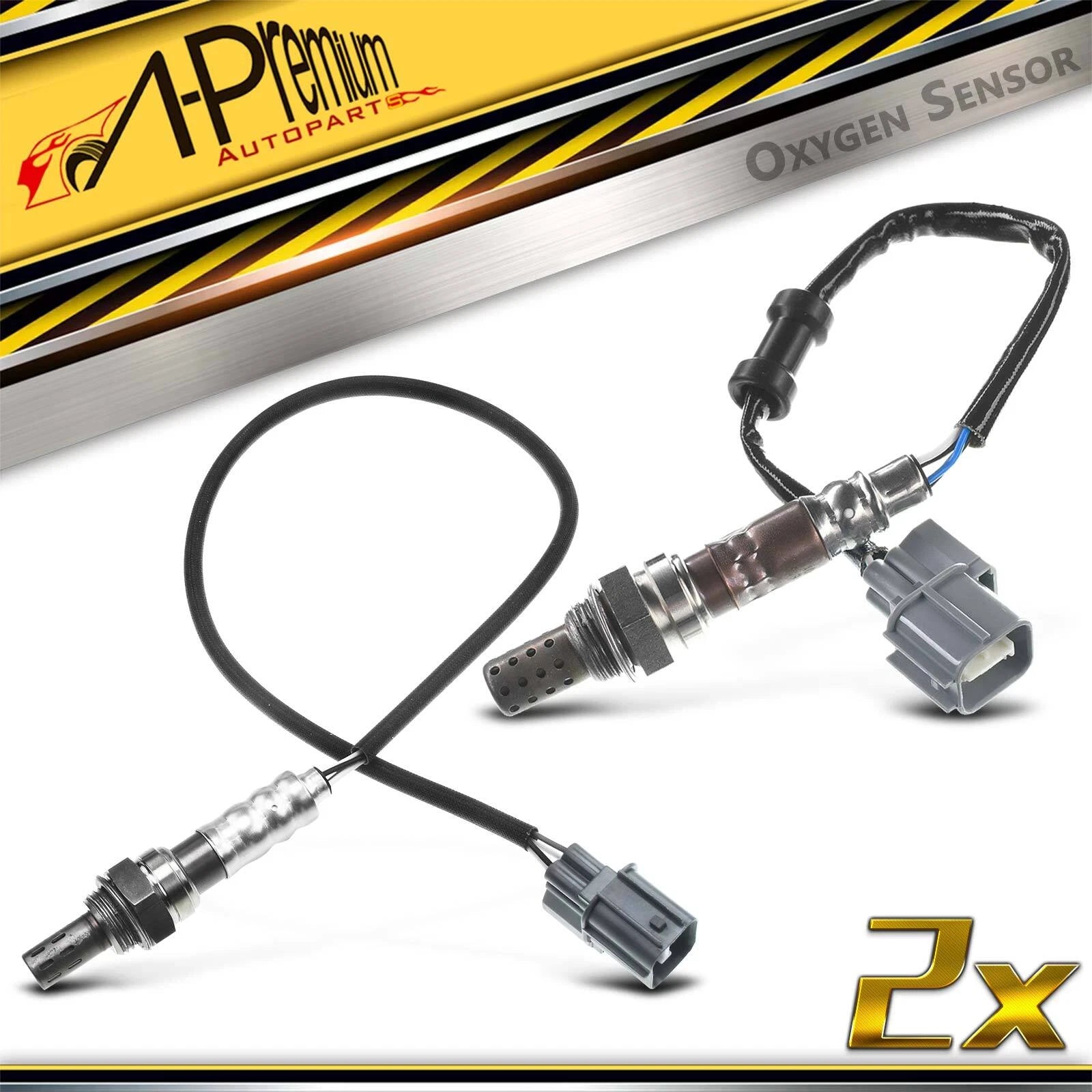 2X O2 Oxygen Sensors for Honda Civic del Sol (1996–1997)