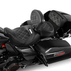 Driver Passenger Seat & Backrest for Harley Touring CVO Road Glide (2014–2023)