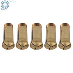 5 Pack 5C Emergency Brass Collet for Lathe Milling Holder (1/16")