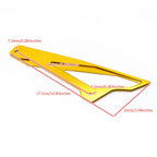 CNC Billet Rear Chain Guard Protector Cover for Suzuki DRZ125/400S/400SM (2000–2023) Gold T9