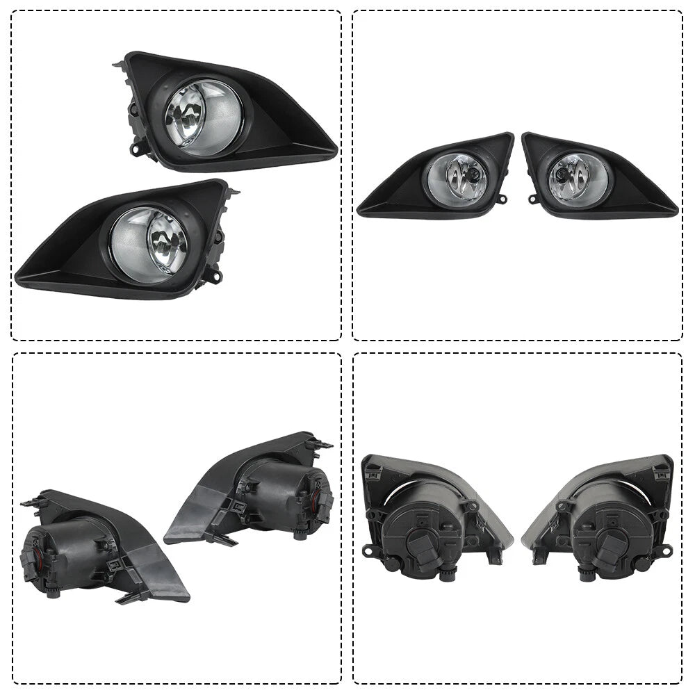 Fog Lights for Toyota Corolla (2009-2010) Halogen Left + Right