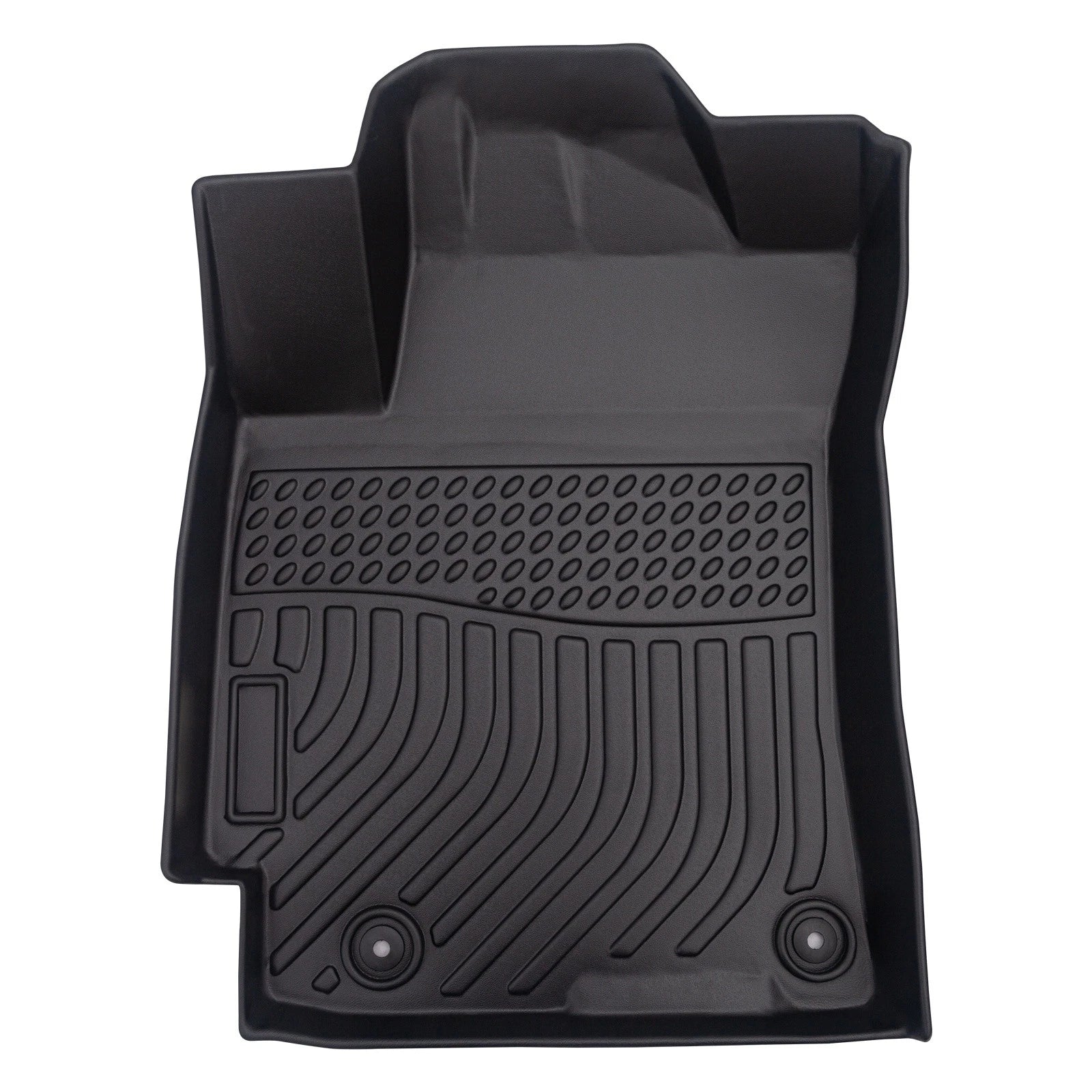Set of 4 TPE Rubber All Weather Floor Mats for Hyundai Elantra (2017–2020)