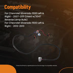 Tail Light Wiring Harness Kit for Chevy Silverado 2500HD 3500HD (2012–2014)