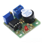 Compact Battery Alarm Module for 9V 12V Systems (Reverse Input Protection)