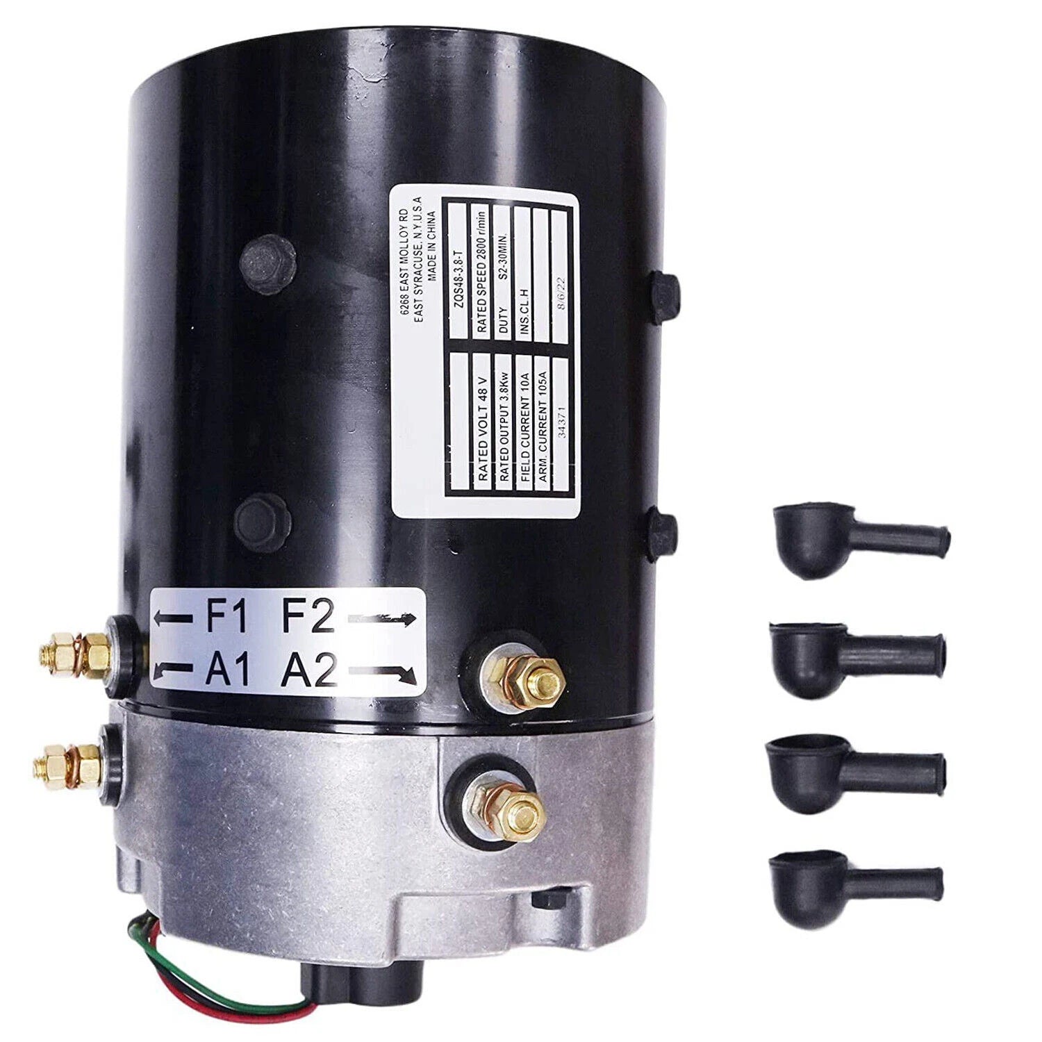 3.8KW 48V E-Merge Electric Drive Motor ZQS48-3.8-T for Tomberlin Golf (2007-UP)