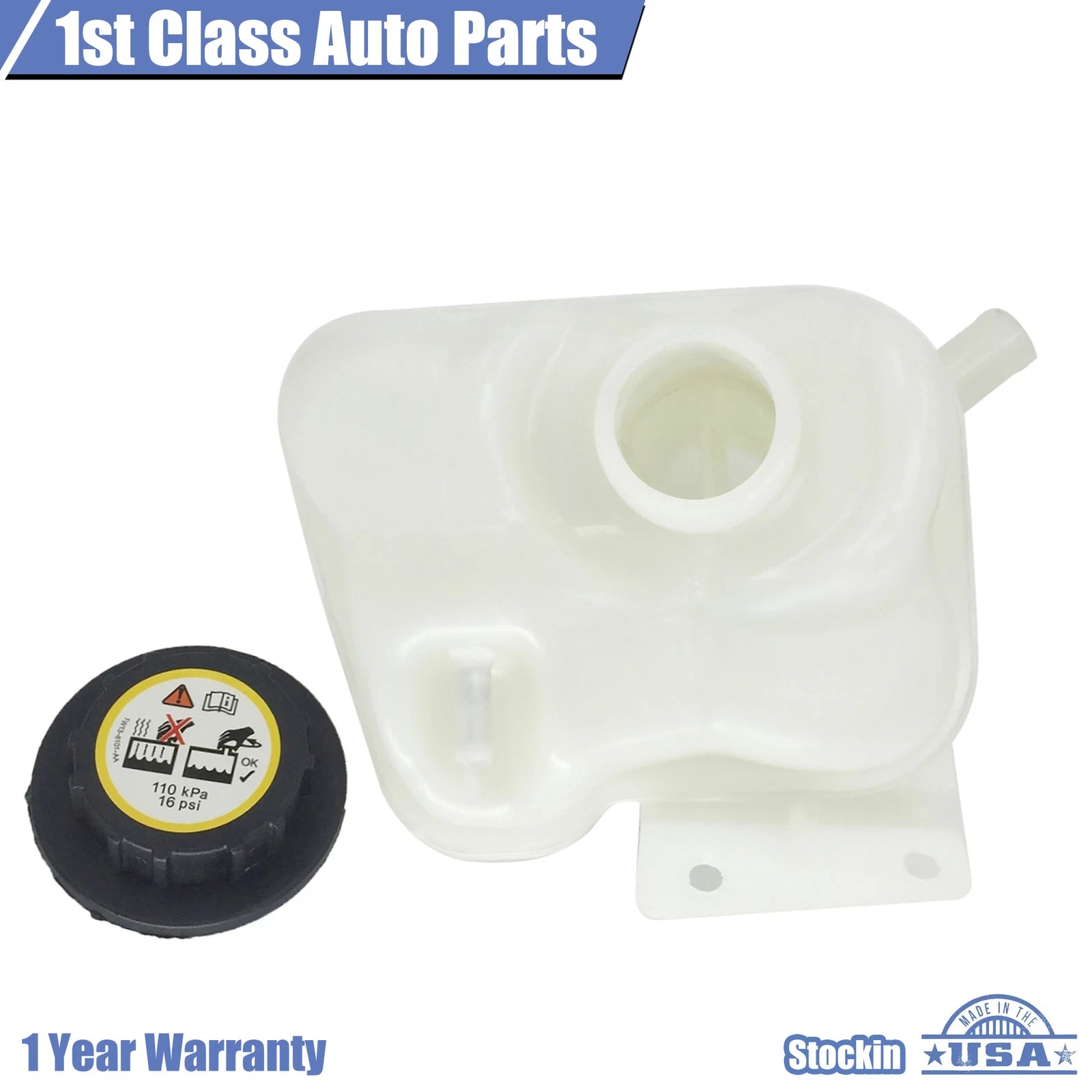 Coolant Overflow Tank for Saturn S Series SC SL SW (1992-2002)