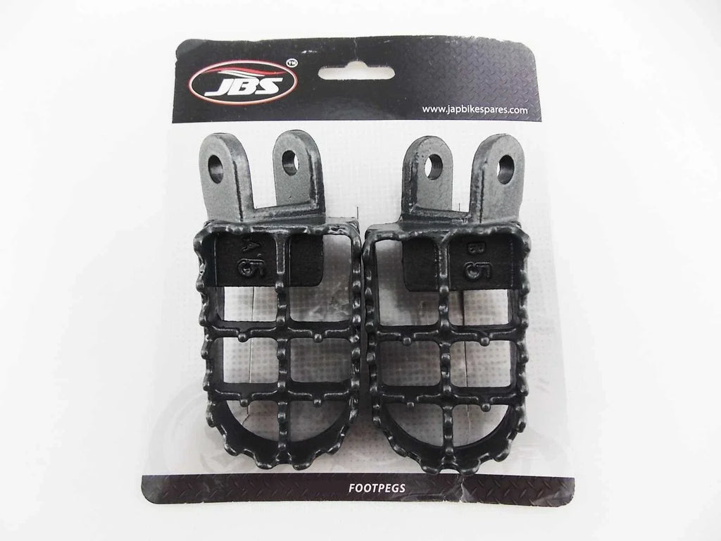 Steel Foot Pegs Set for Honda XR400 (1996-2005) - Left & Right Pair