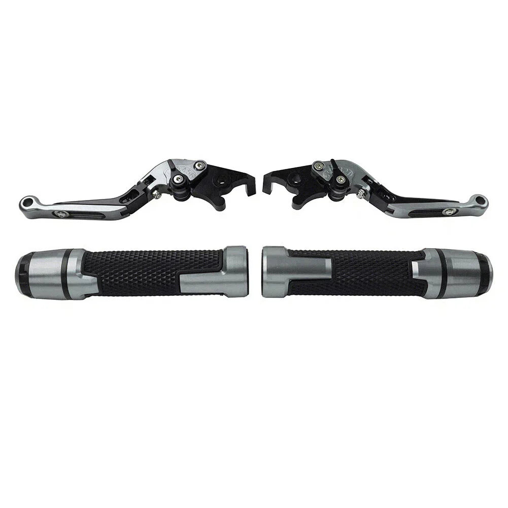 Titanium Extendable Brake Clutch Lever Grip Set for Yamaha XSR900 (2016-2023)