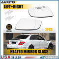 Set of 2 Heated Side Mirror Glass for Mercedes-Benz C63 AMG (2008–2011)