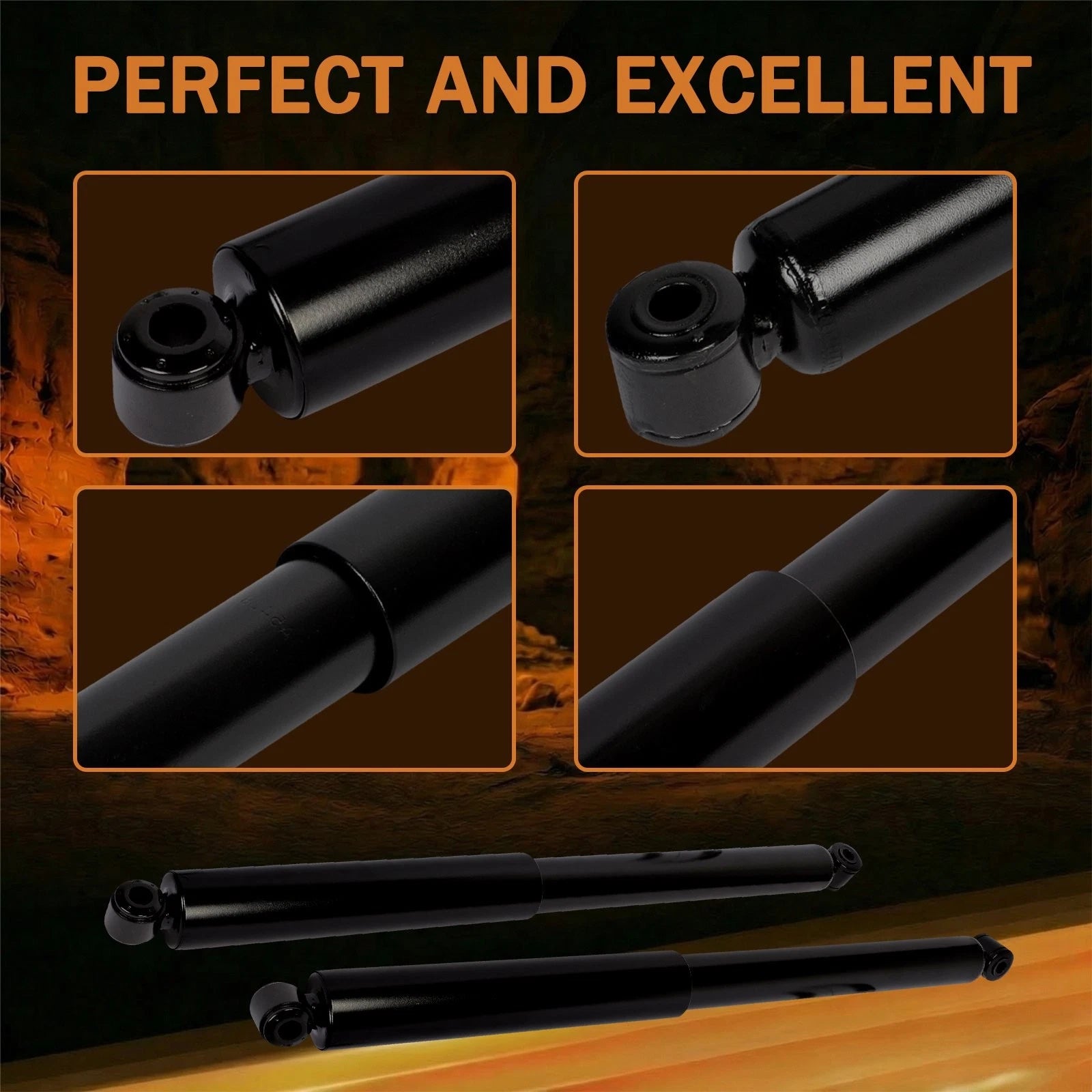 Set of 2 Rear Struts for Mazda B4000 (1994-2006)