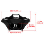 Inner & Outer Fairing for Harley Road Glide (1998–2013) - Vivid Black