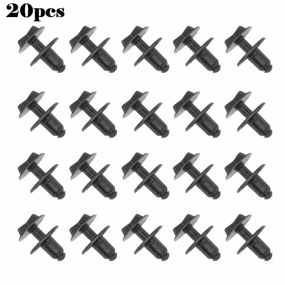 20Pcs 9mm Hole Battery Cover & Cowl Panel Clip for Land Rover