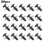 20Pcs 9mm Hole Battery Cover & Cowl Panel Clip for Land Rover