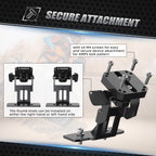 CNC GPS Phone Bracket Mount w/ Wiring for KTM 890 Adventure R S Rally (2023–2024)
