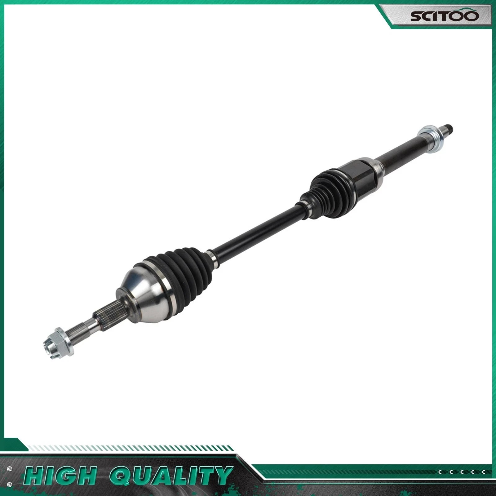 Front Right CV Axle for Ford Fusion 2.0L (2017–2018) FWD PLUG-IN HYBRID