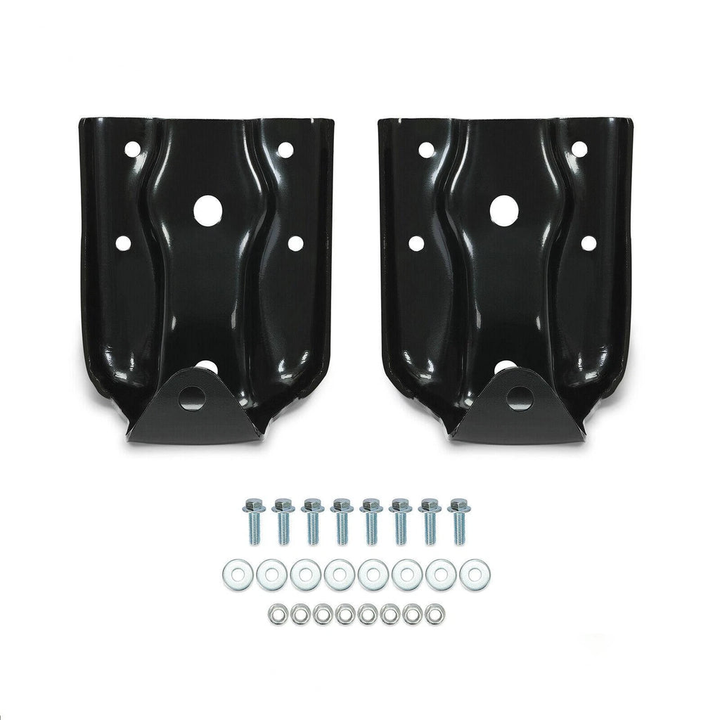 Rear Leaf Spring Hanger Shackle Bracket Kit for Chevy Silverado Sierra (1999–2014)