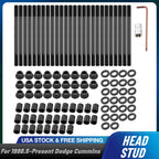 Cylinder Head Stud Replacement Kit for Dodge Cummins 5.9L 6.7L (1998–2024)