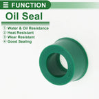 Set of 5 Oil Seal Rotary Shaft Seal 8x14x8mm for Various Models 