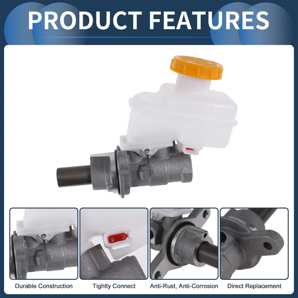 Brake Master Cylinder with Reservoir No. 4625A417 for Mitsubishi L200 (2017–2021)