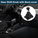 6 Speed Shift Knob with Boot Cover No. 8K0863278H for Audi A4 B8 (2007–2015)
