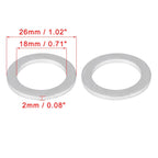 20pcs Oil Drain Plug Gasket for Honda (90471-PX4-000)