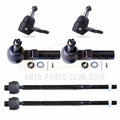 Set of 6 Tie Rod Ends & Ball Joints for Buick LeSabre/Riviera 