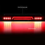 3D LED Rear Center Tailgate Lamp Brake Light for Dodge Ram (2003–2006)
