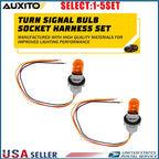 Turn Signal Bulb Socket with Wire Harness for Toyota Matrix (2009–2014)