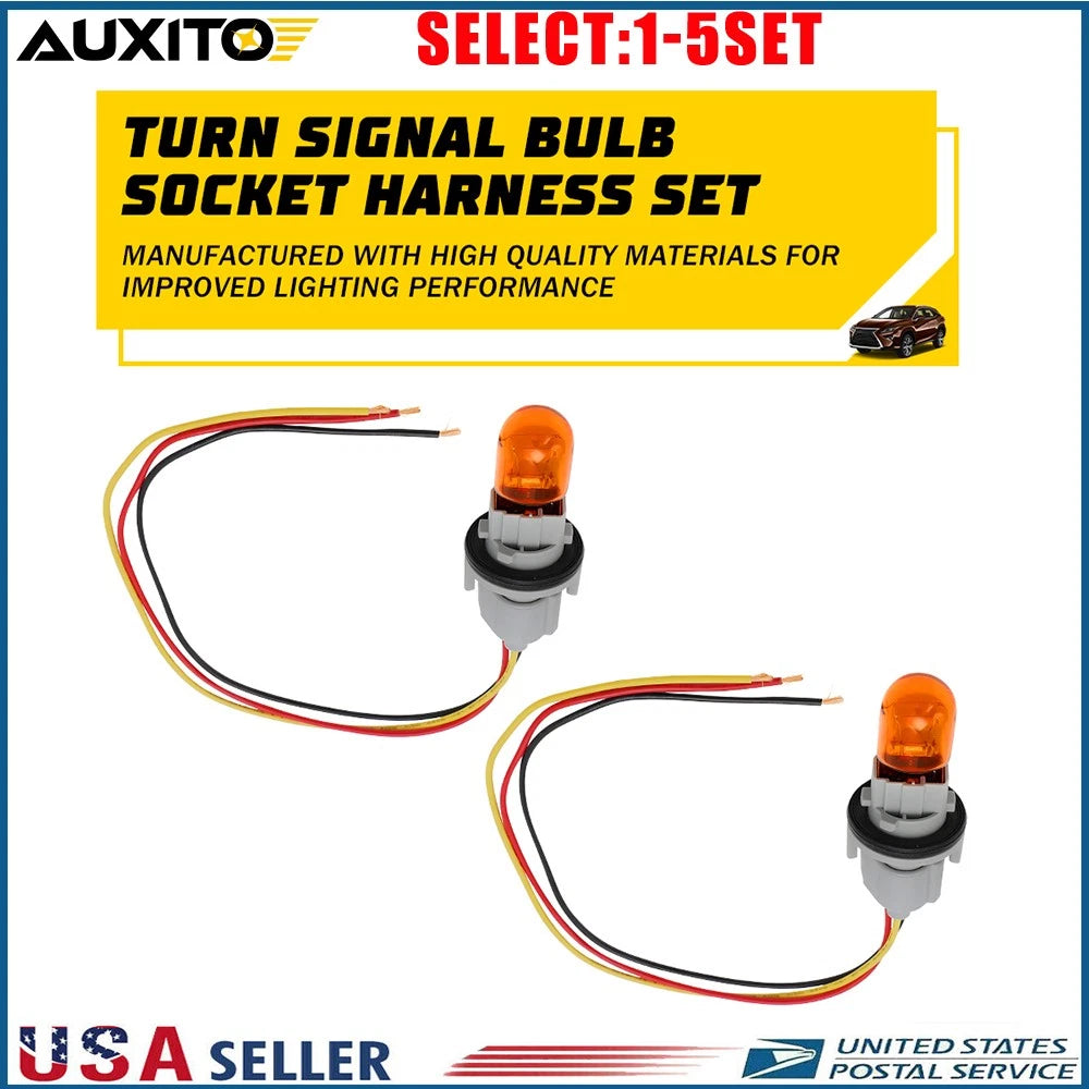 Turn Signal Bulb Socket with Wire Harness for Toyota Matrix (2009–2014)