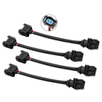 Set of 4 Fuel Injector Conversion Jumper Harness OBD1 to OBD2 for Honda Civic Integra