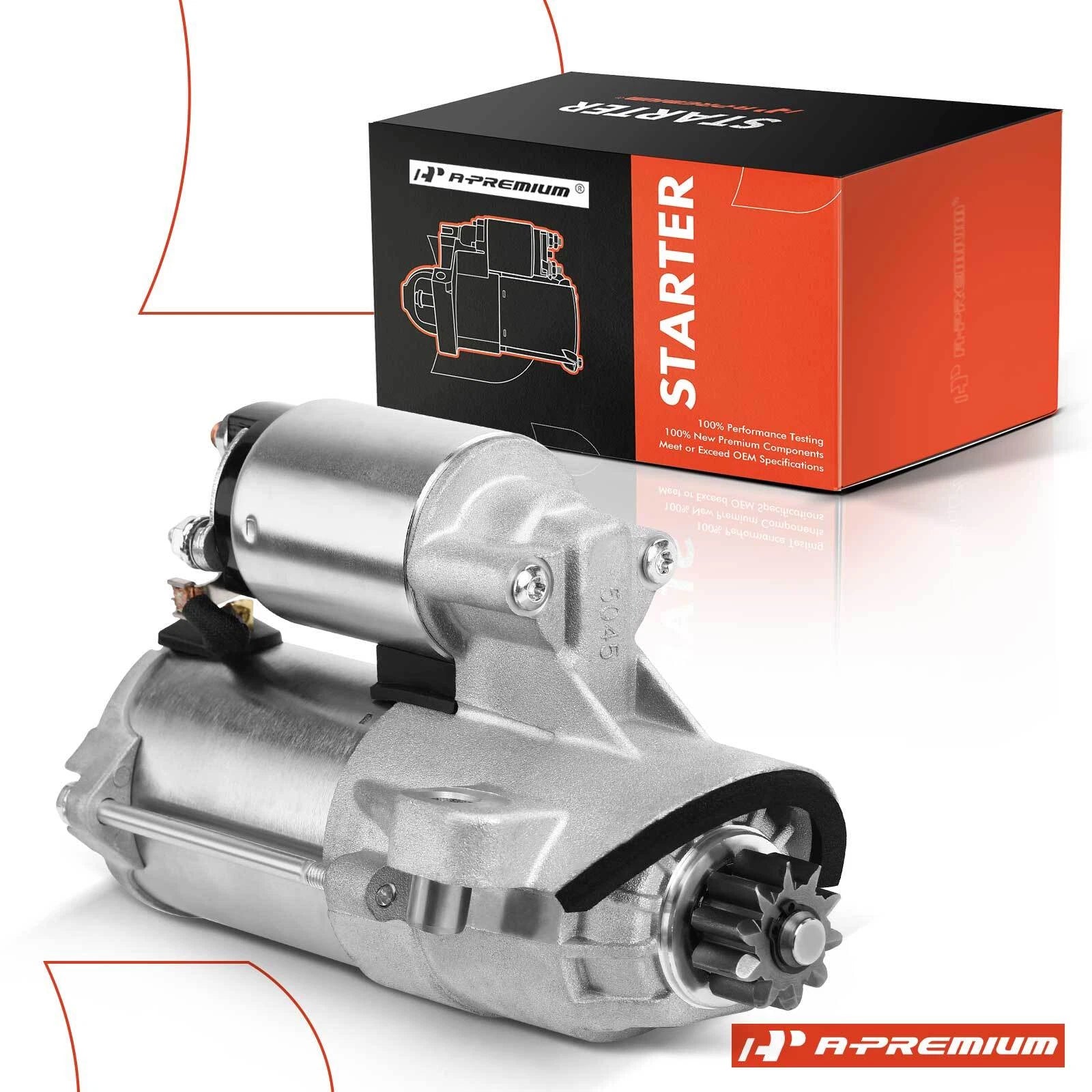 Starter Motor for Ford Explorer (2011–2019), Edge (2007–2018), Taurus, Lincoln MKZ