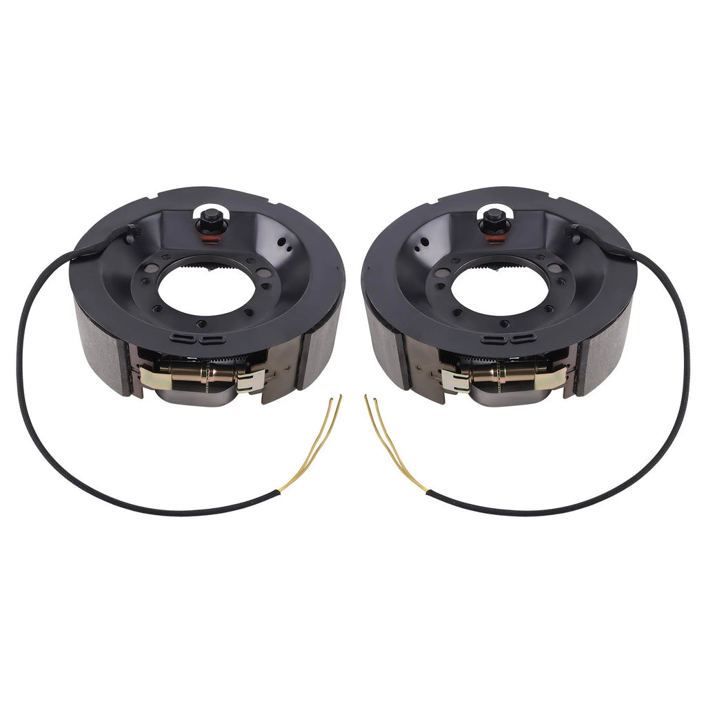 Set of 2 Electric Trailer Backing Plates for Trailer Axle (23-451)