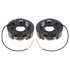 Set of 2 Electric Trailer Backing Plates for Trailer Axle (23-451)