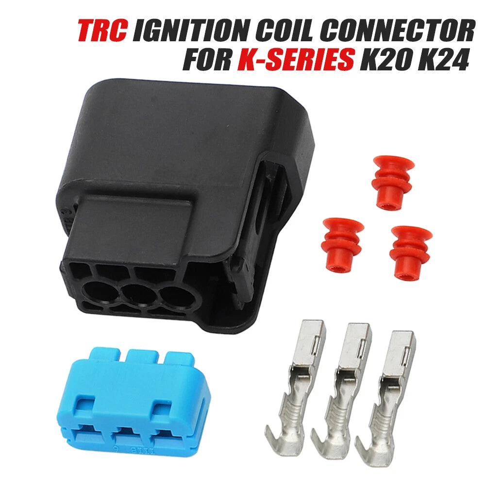 Ignition Coil Pack Connector Plug Housing for Acura Honda Accord Civic (K20 K24)