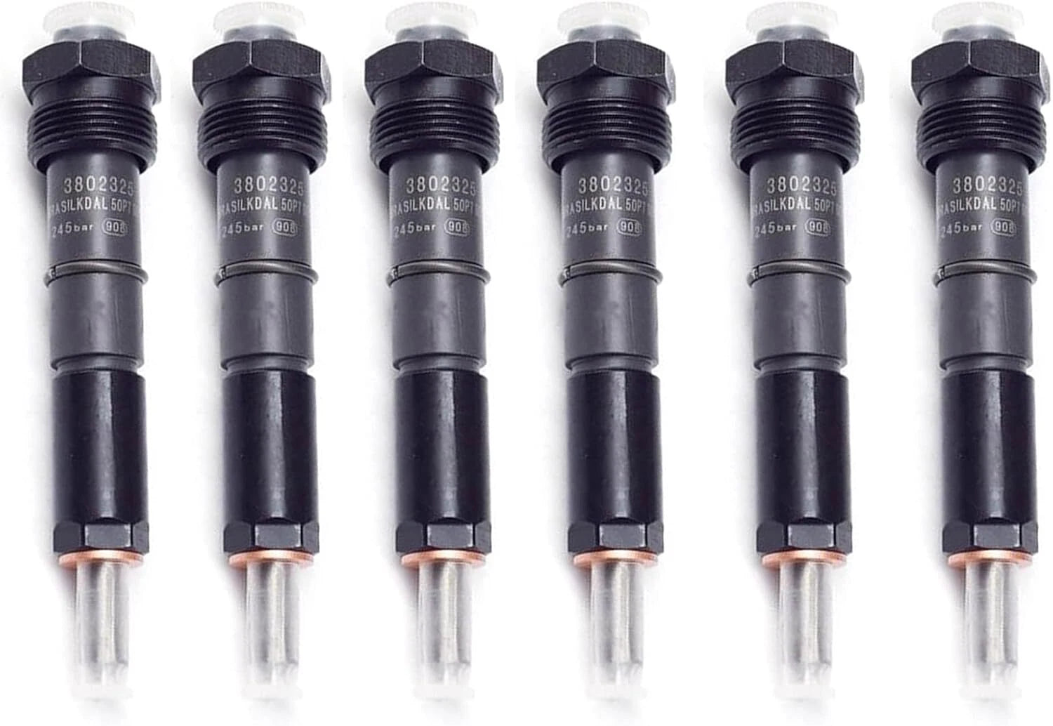 6PCS Fuel Injector 3902980 for Cummins 6BT5.9 (1998–2002)