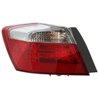 Halogen Tail Light for Honda Accord Sedan (2013–2015) Left Outer