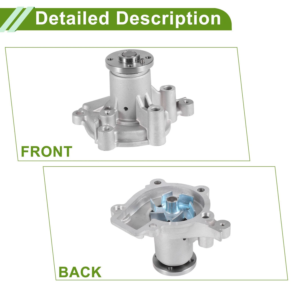 Engine Water Pump for Hyundai Trarjet (2003–2008) No. 2510023001