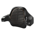 Black Passenger Backrest for Harley Touring Road Street Glide (2014–2025)