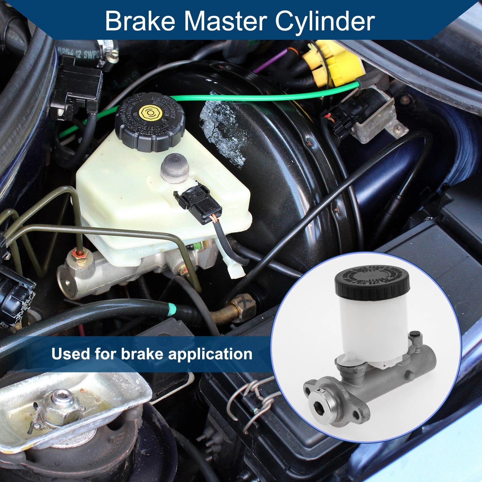 Brake Master Cylinder with Reservoir No. 4601001G00 for Nissan D21 (1986–1994)