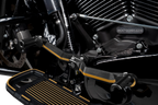 Adjustable Heel/Toe Shifter for Drag Specialties (RCT-B007) Black/Gold