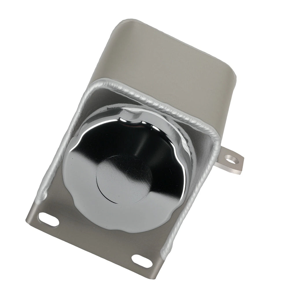 Silver Aluminum Power Steering Reservoir Tank for Ford Mustang (1999–2004)