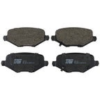 Rear Brake Kit 305mm Disc Rotors & TRW Pro Ceramic Pads for Chrysler Dodge Ram