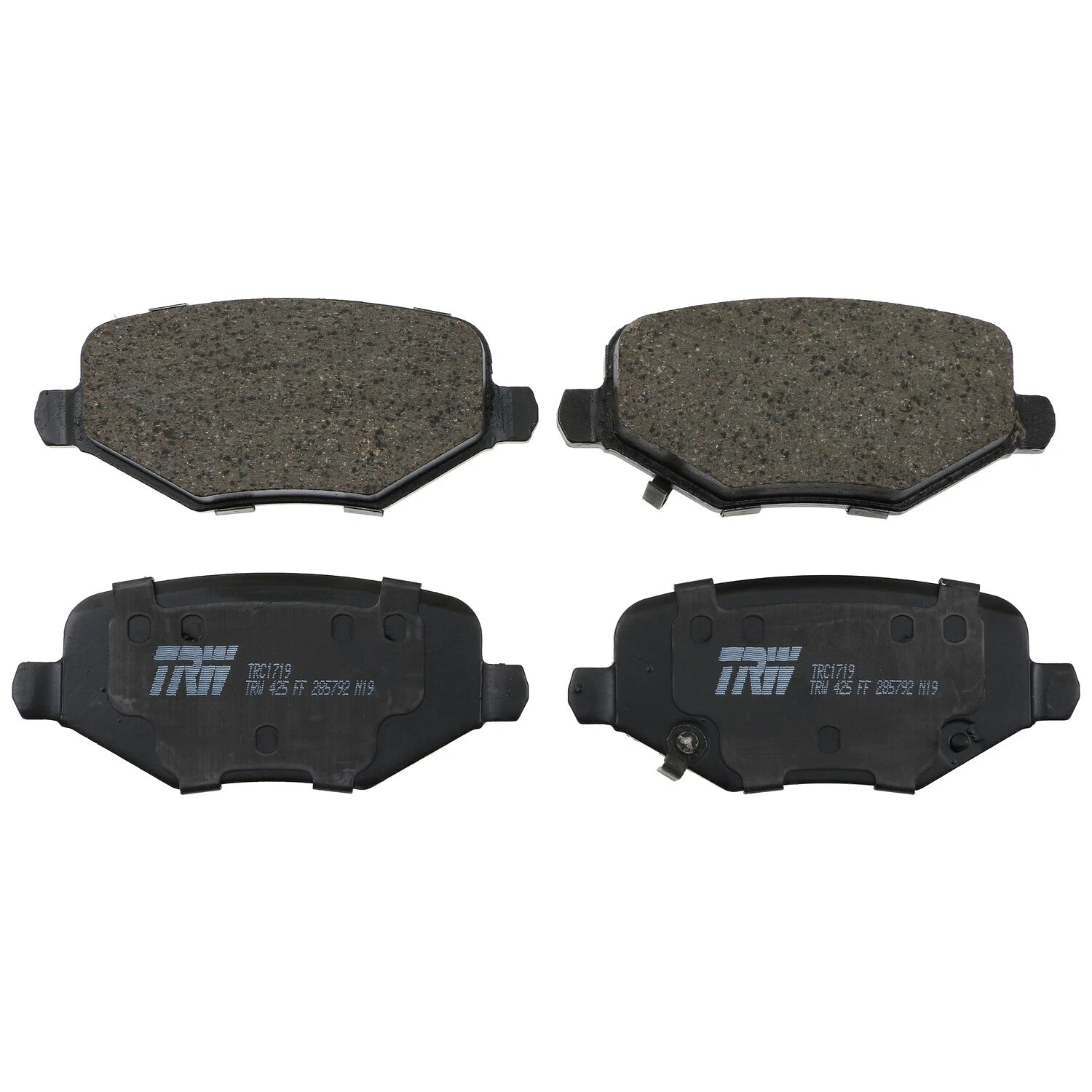 Rear Brake Kit 305mm Disc Rotors & TRW Pro Ceramic Pads for Chrysler Dodge Ram