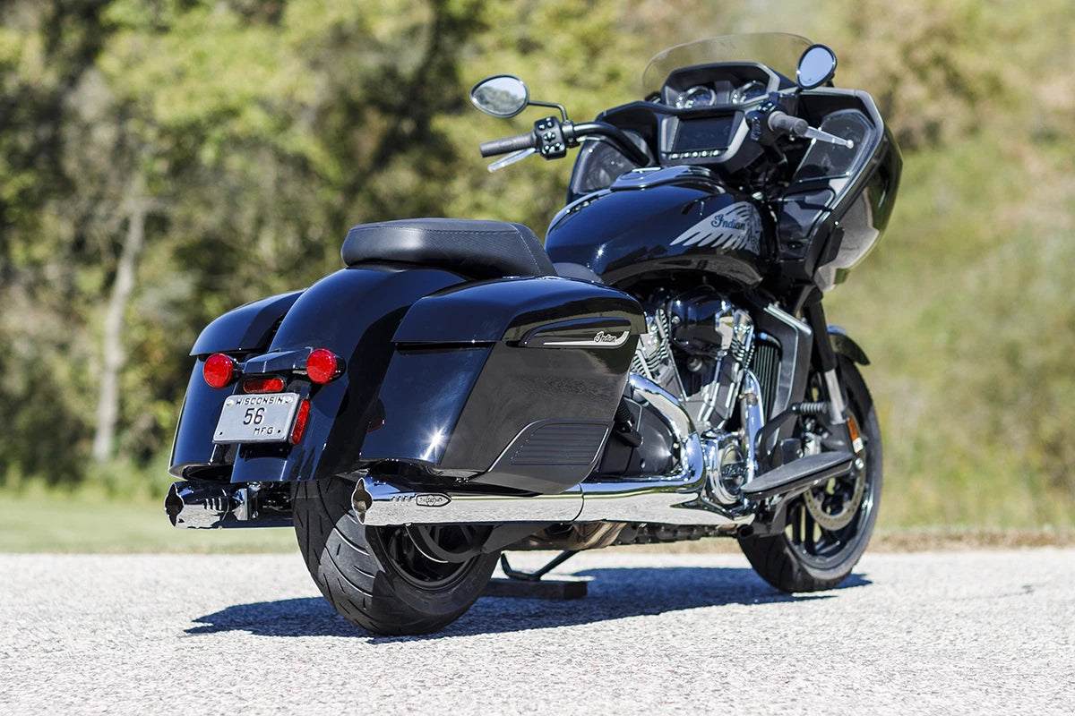 S&S Cycle 4" Broadhead Slip-On Mufflers for Harley Davidson (550-1077)