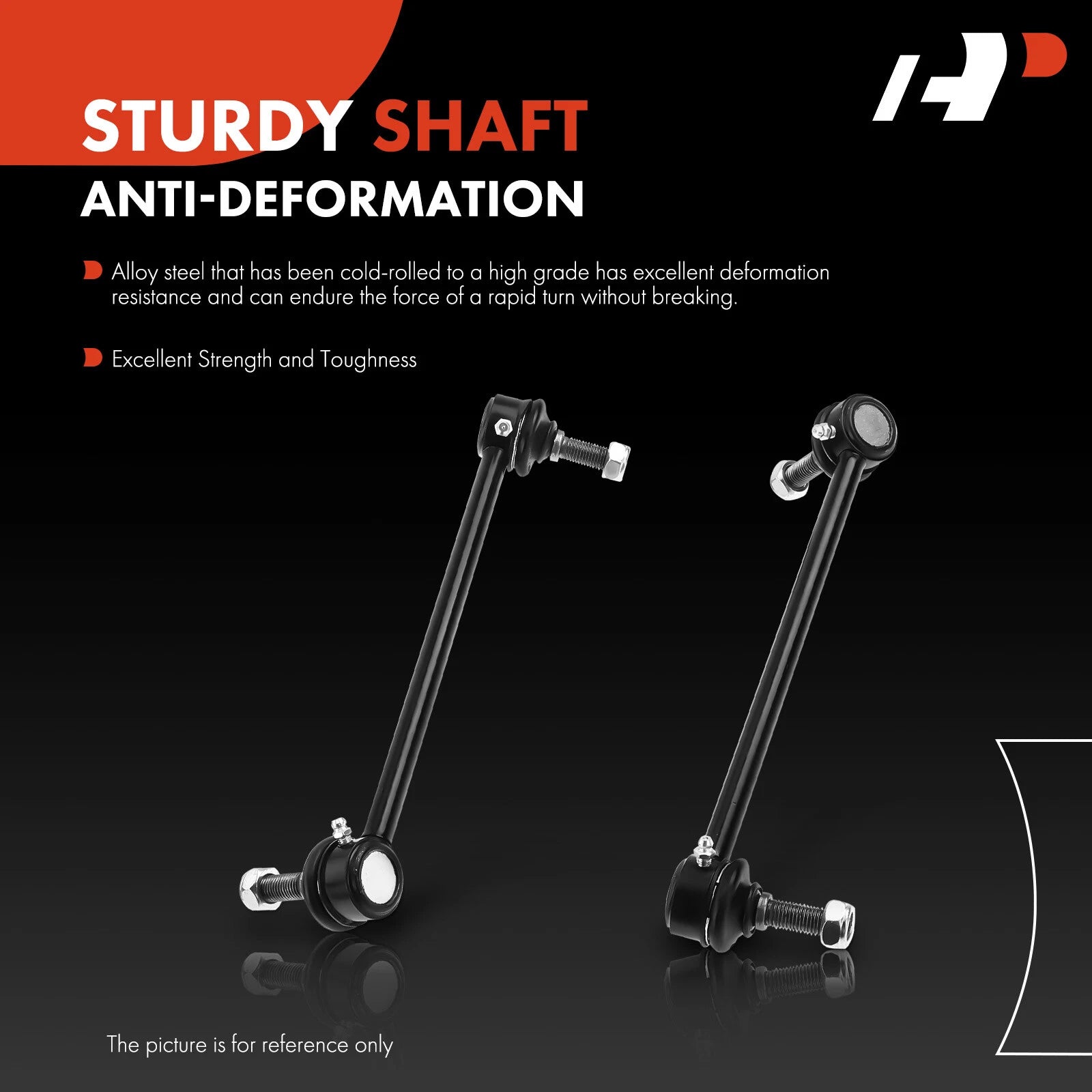 2X Front Sway Bar Link for Mercedes-Benz SLC300 SLK250 (2012–2019)